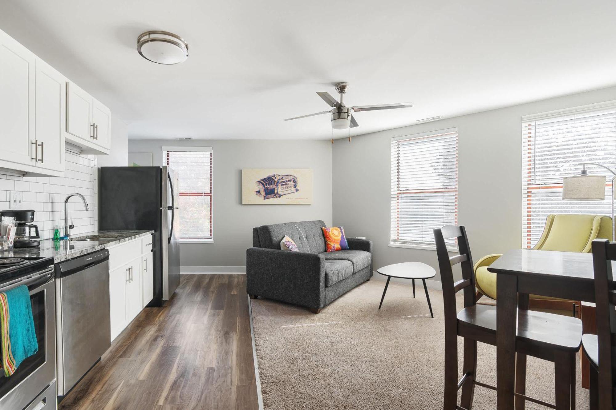 Modern Mass Ave 1Br Apartment With Kitchen Indianapolis Buitenkant foto